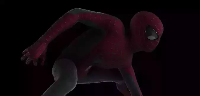 The Amazing Spider-Man 2 Suit Rigged