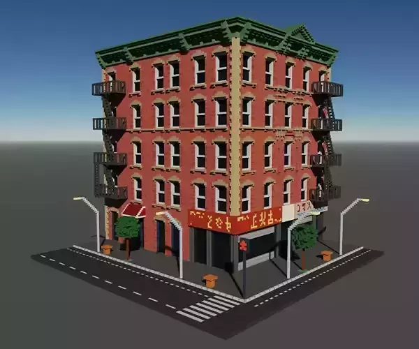 Pei house 3D model
