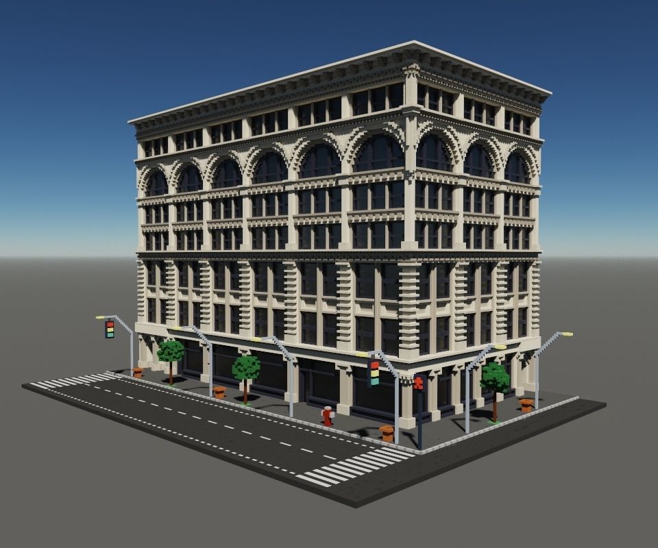 Mies house 3D model_1