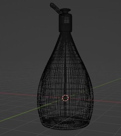 Soap Bottle 3D model_4