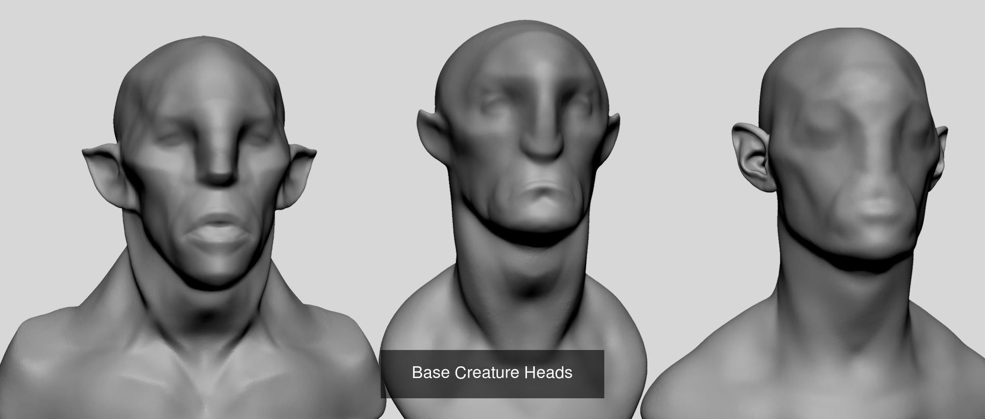 100 Character Models 3D Model Collection_54