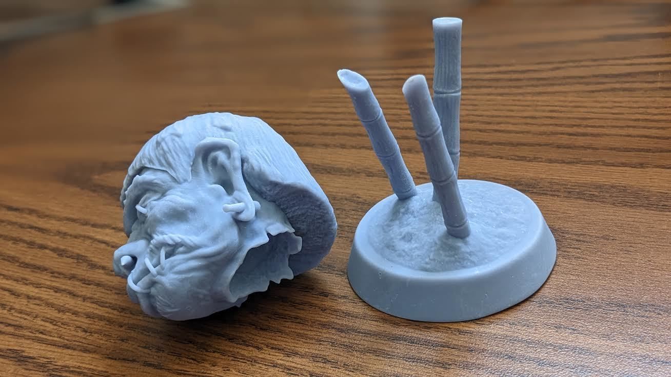 Shrunken Head 3D print model_3