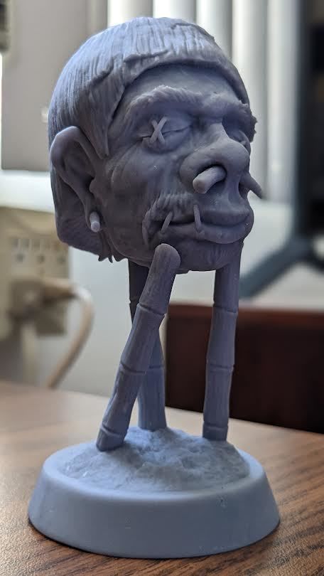 Shrunken Head 3D print model_9