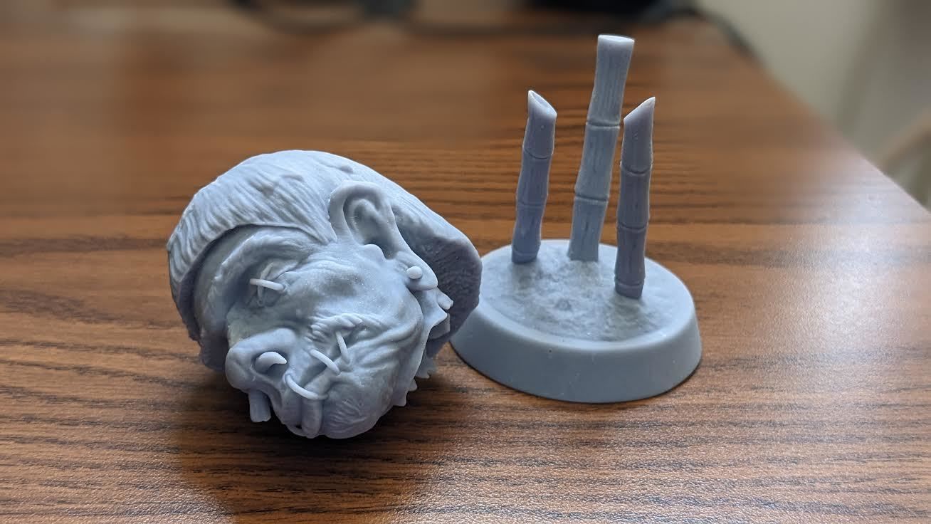 Shrunken Head 3D print model_17