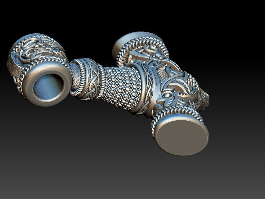 Mjolnir Viking Hammer 3D print model_17