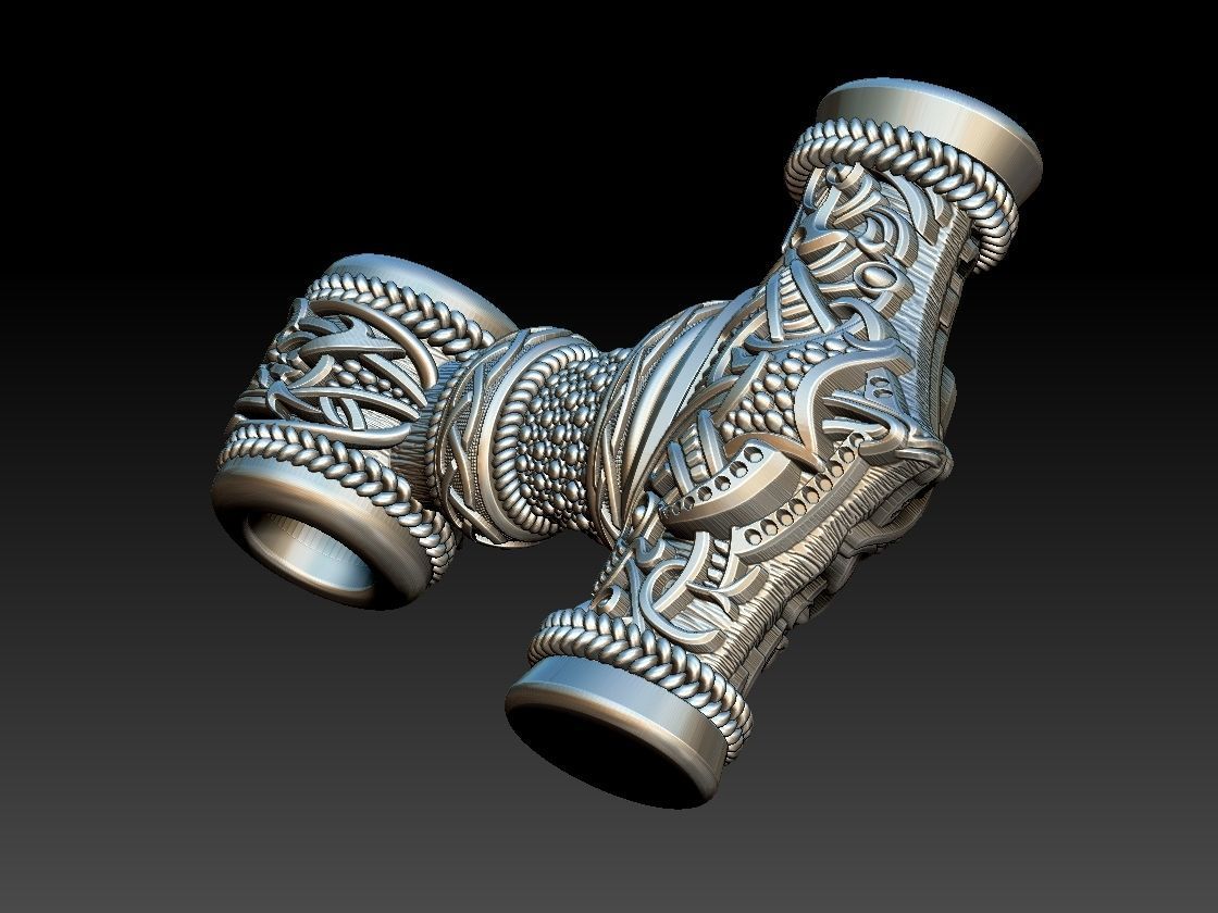 Mjolnir Viking Hammer 3D print model_19