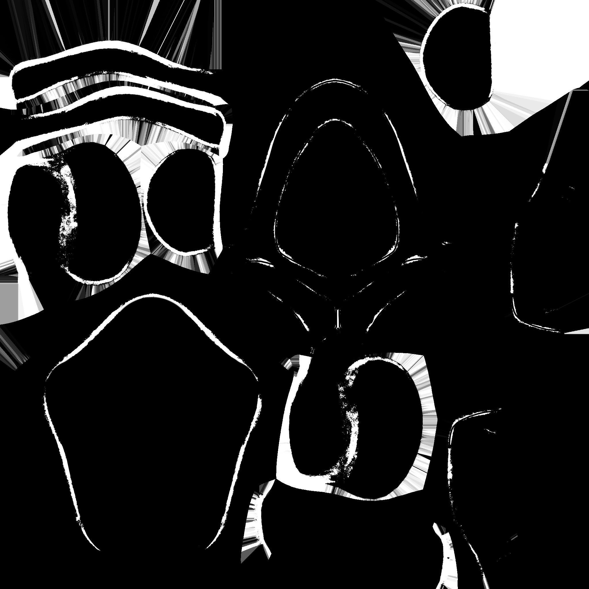 SciFi Backpack H09 Red - Fashion Character Design Low-poly 3D model_22