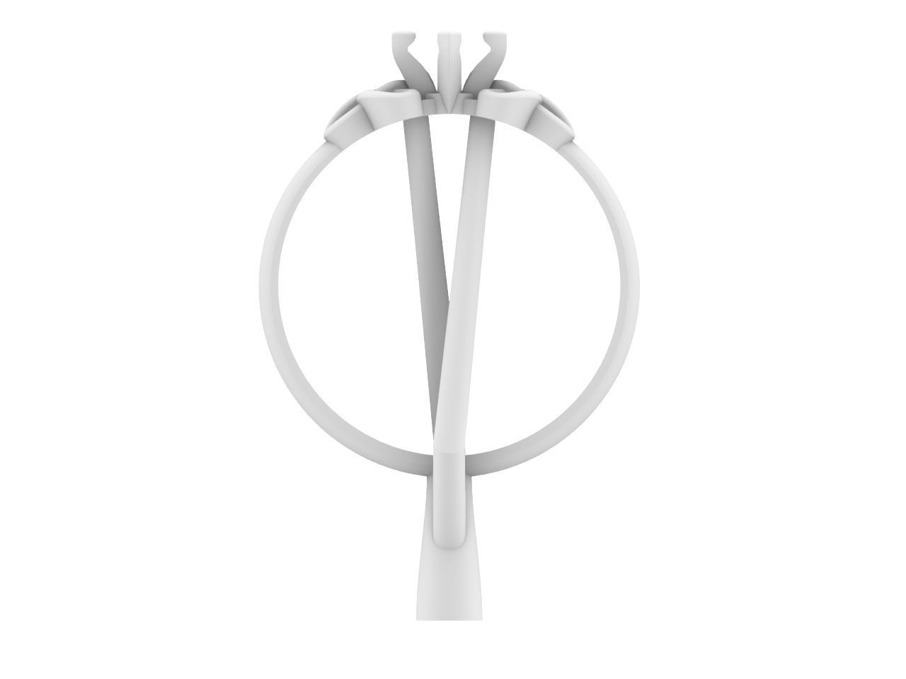 Ring for easy printing 3D print model Free 3D print model Free 3D print model_9