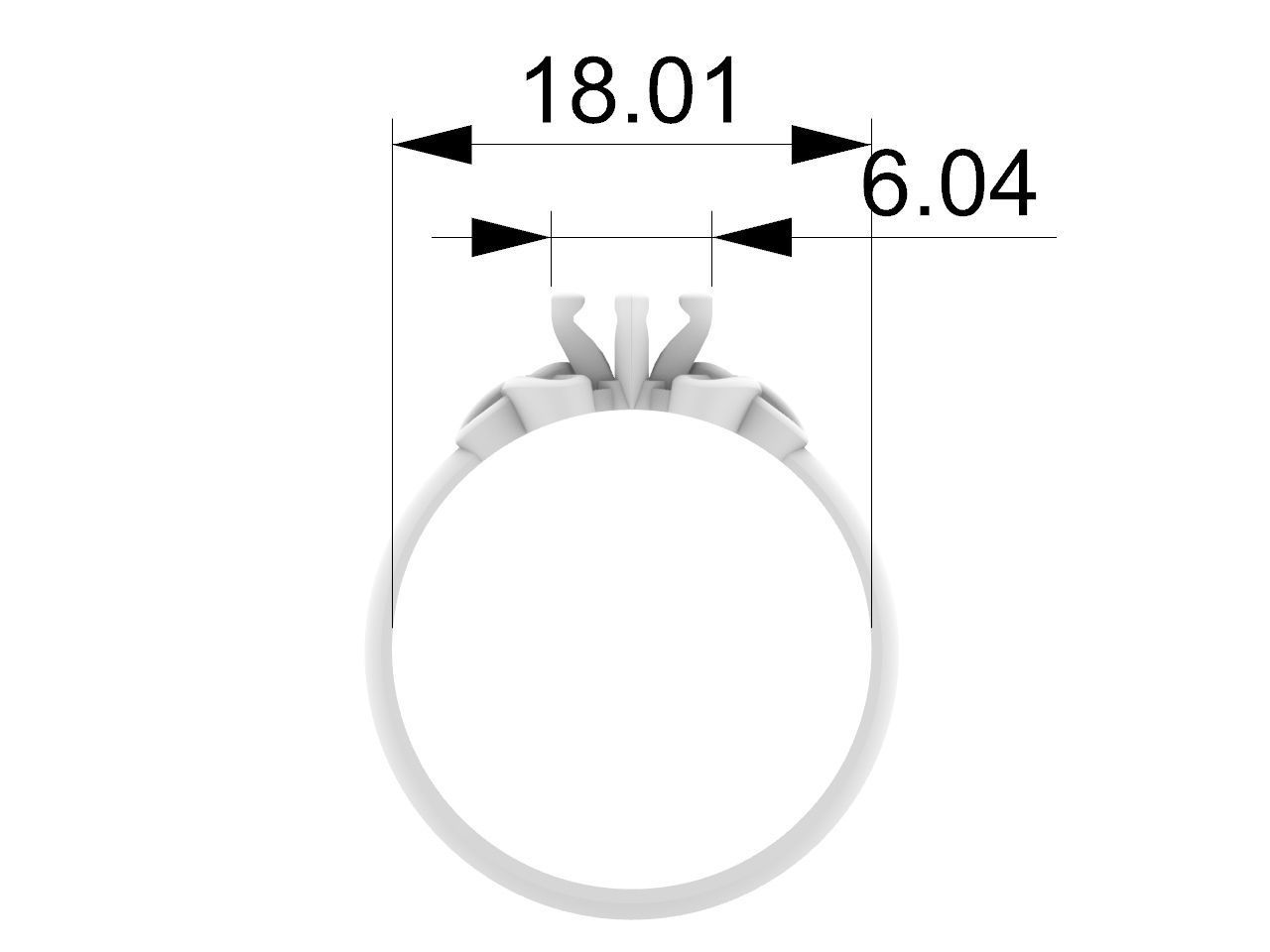 Ring for easy printing 3D print model Free 3D print model Free 3D print model_5