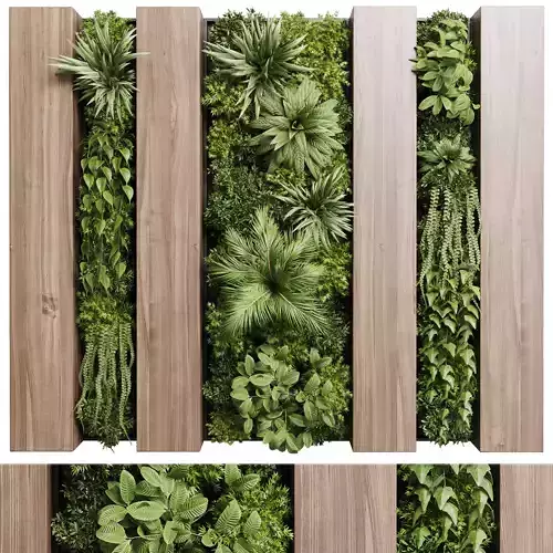 Vertical graden wall decor box 