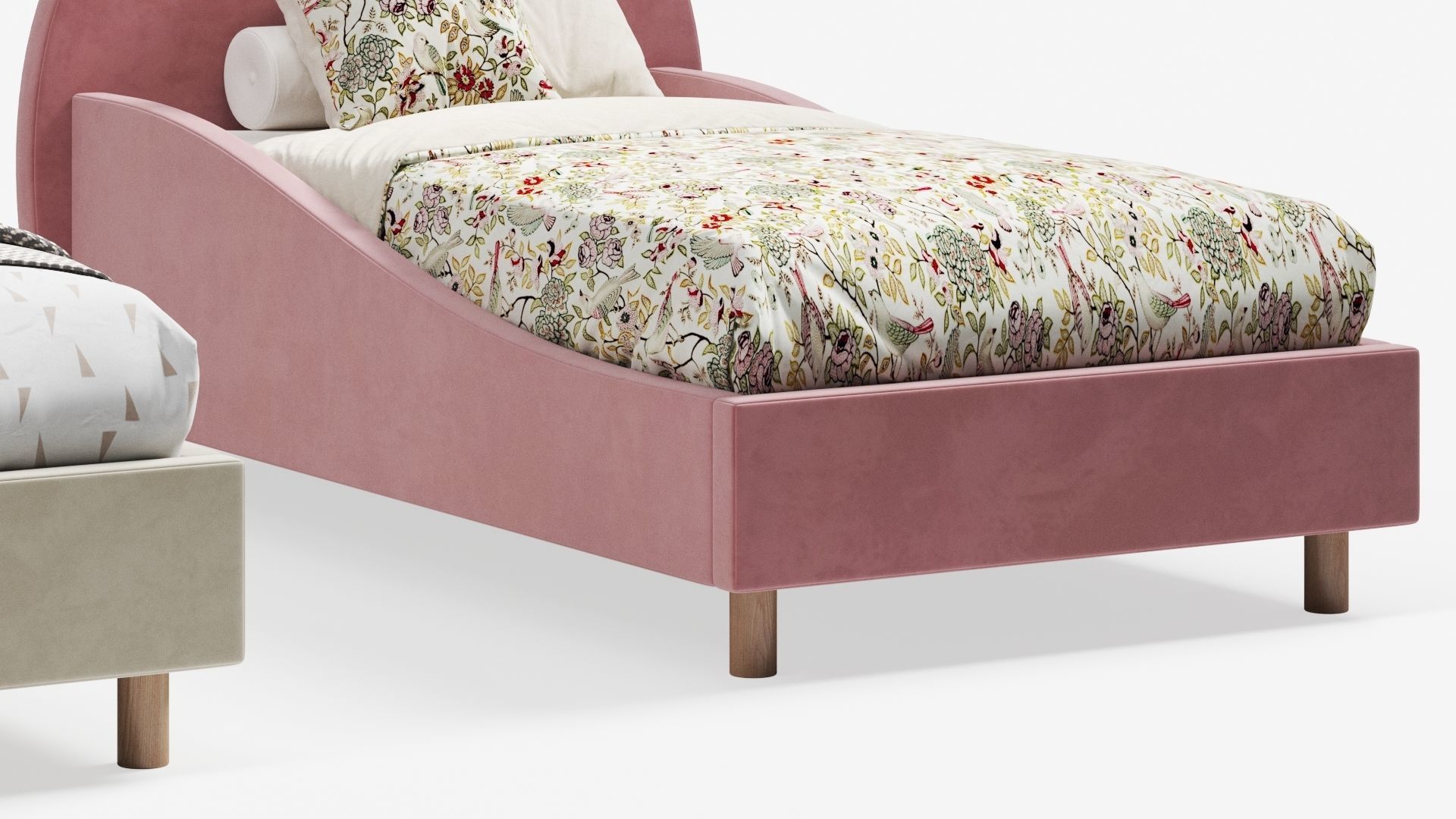 Children  Bed 3D model_9