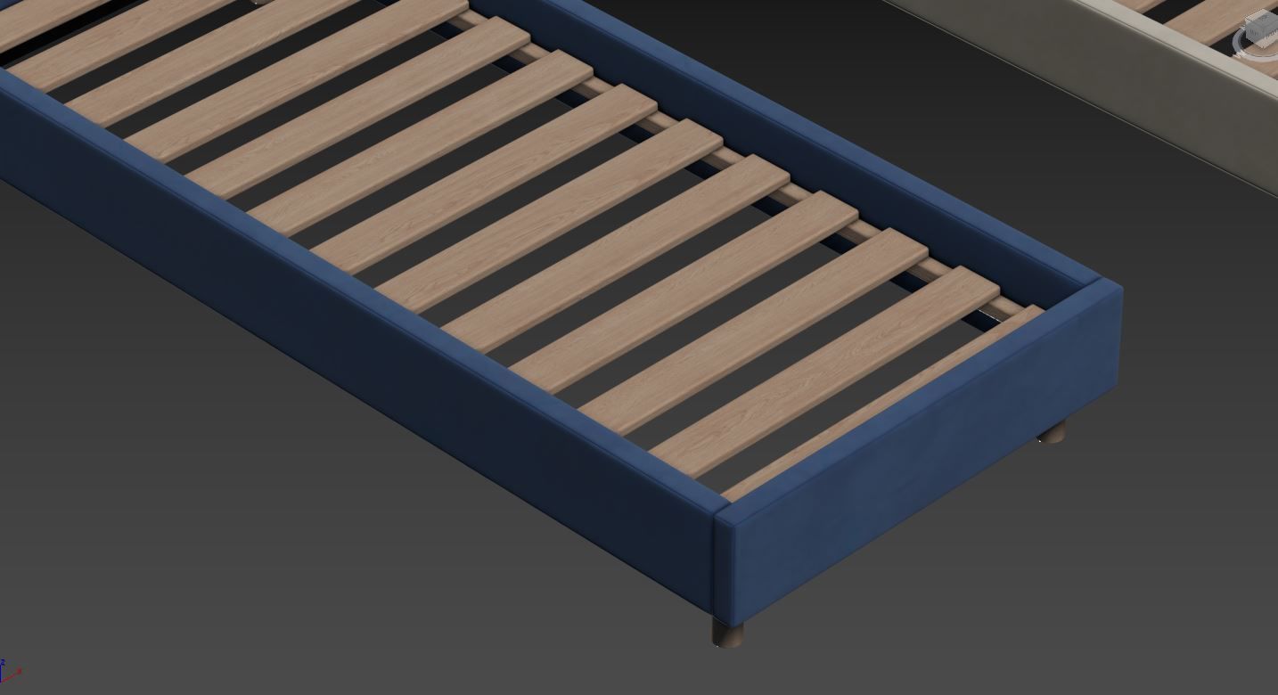 Children  Bed 3D model_27