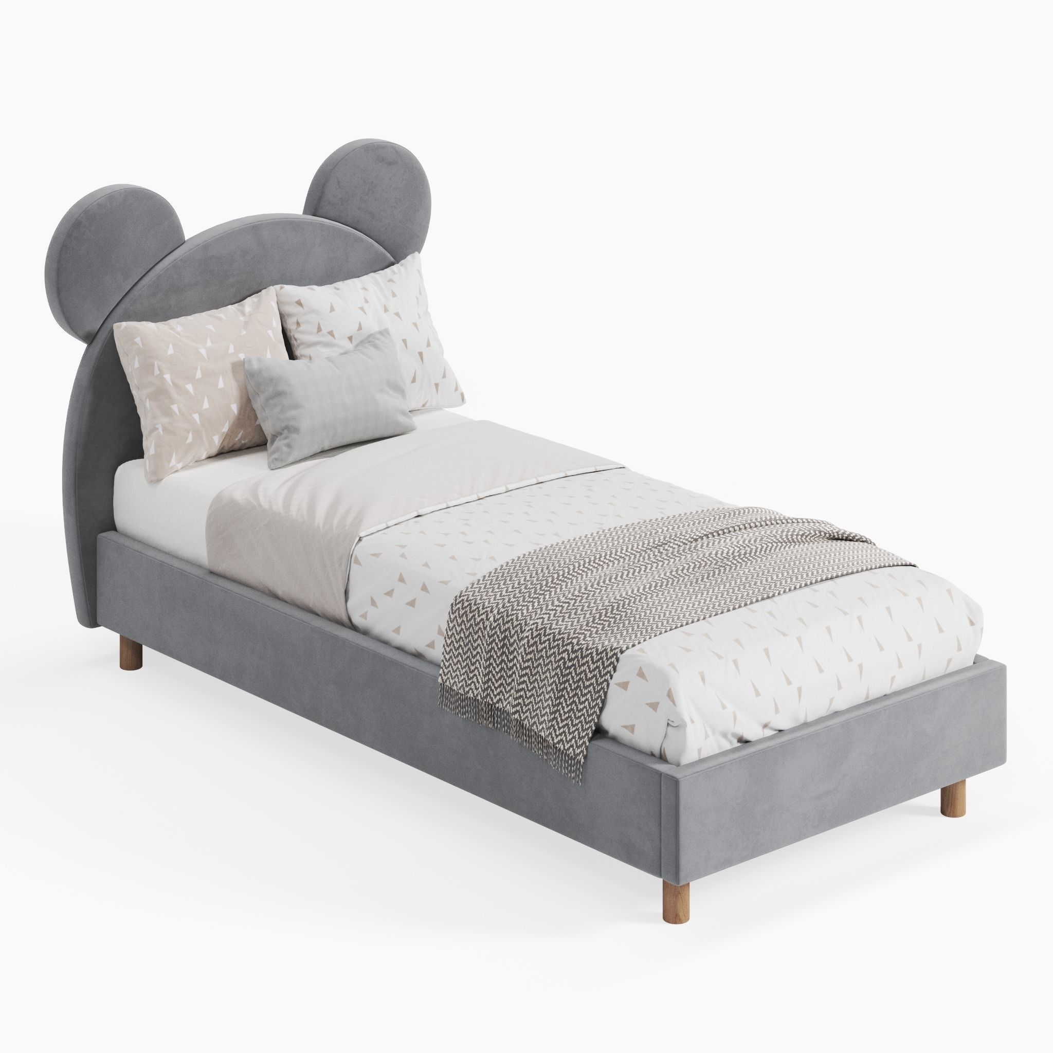 Children  Bed 3D model_3