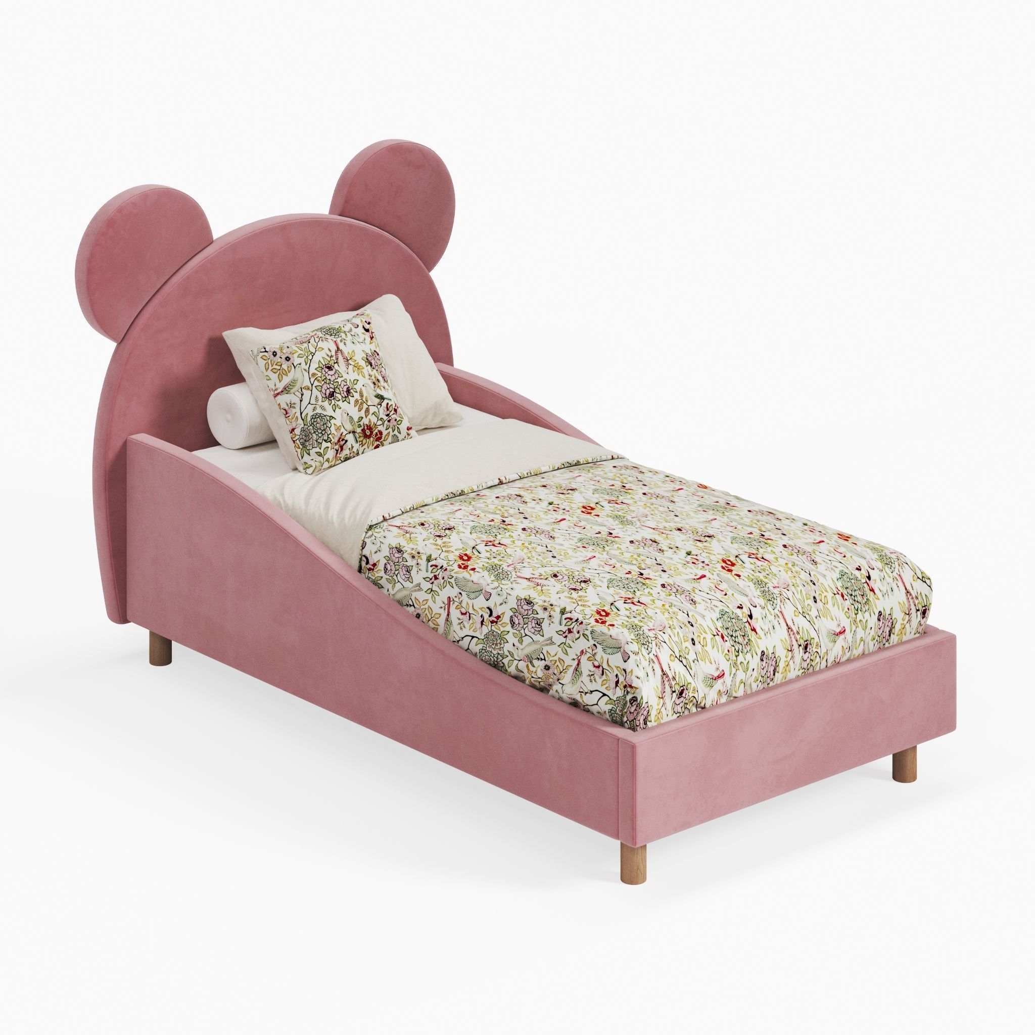 Children  Bed 3D model_5