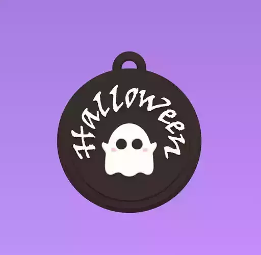 Halloween Ghost Ornament 3D print model