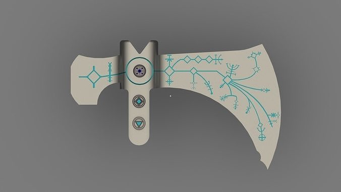 Leviathan Axe v2 3D print model