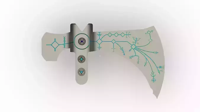 Leviathan Axe v2 3D print model
