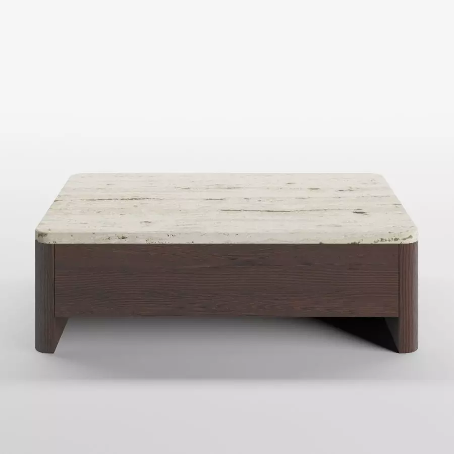 tokio small table with drawer by Arflex 3D model
