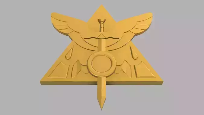The Owl House Emperors Coven Badge Cosplay 3D print model