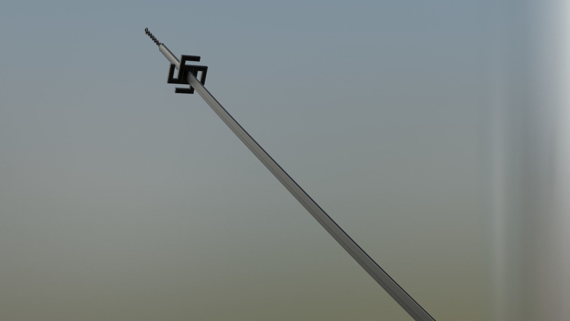 Tensa Zangetsu  Low-poly 3D model_4