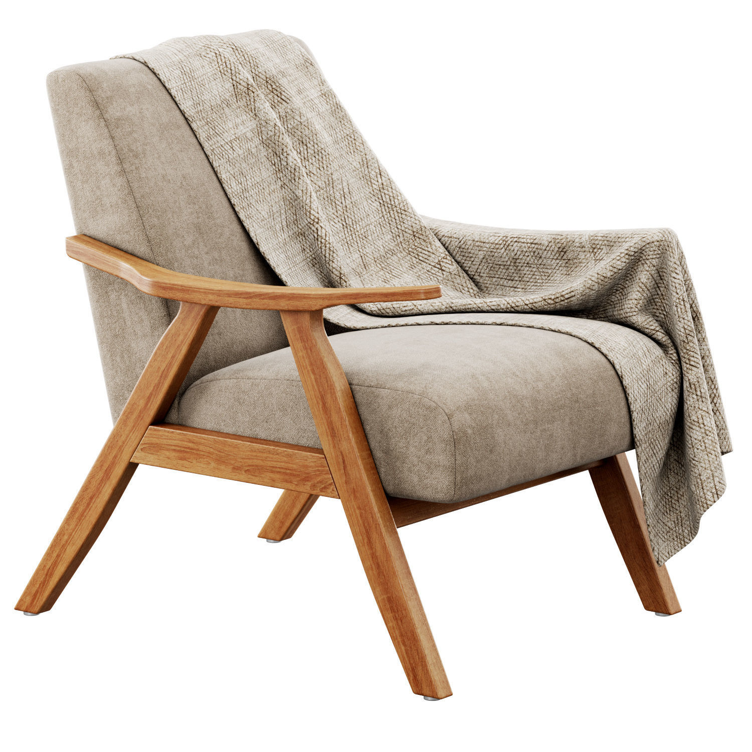 Columbus  Armchair by George Oliver 3D model_6