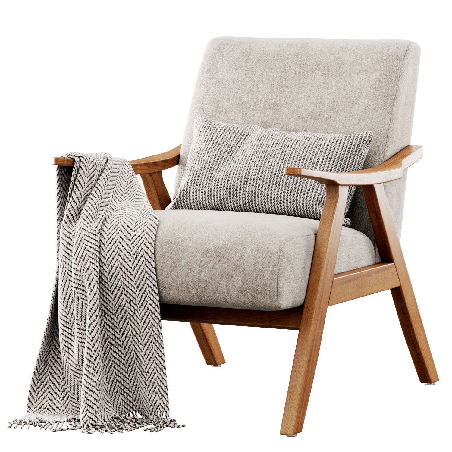 Columbus  Armchair by George Oliver 3D model_1