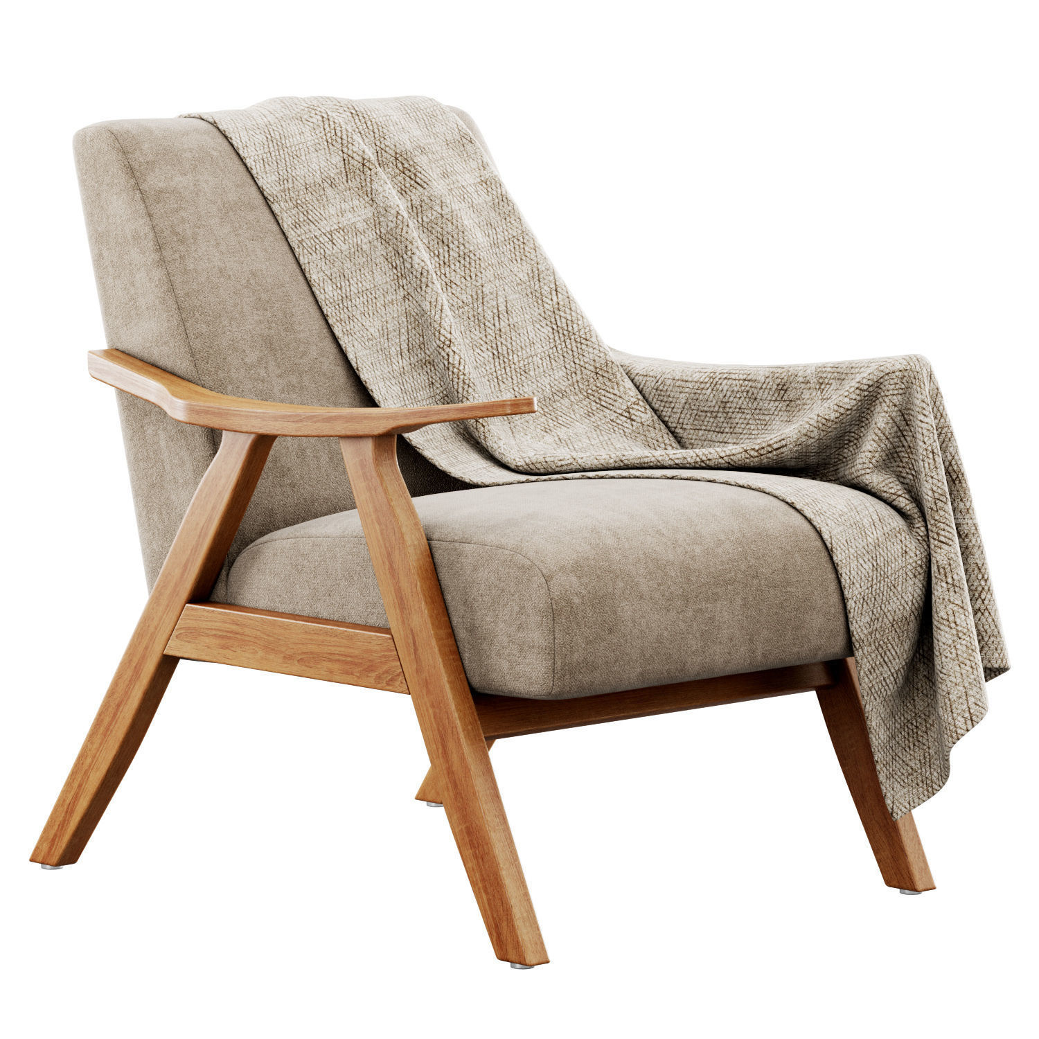 Columbus  Armchair by George Oliver 3D model_14