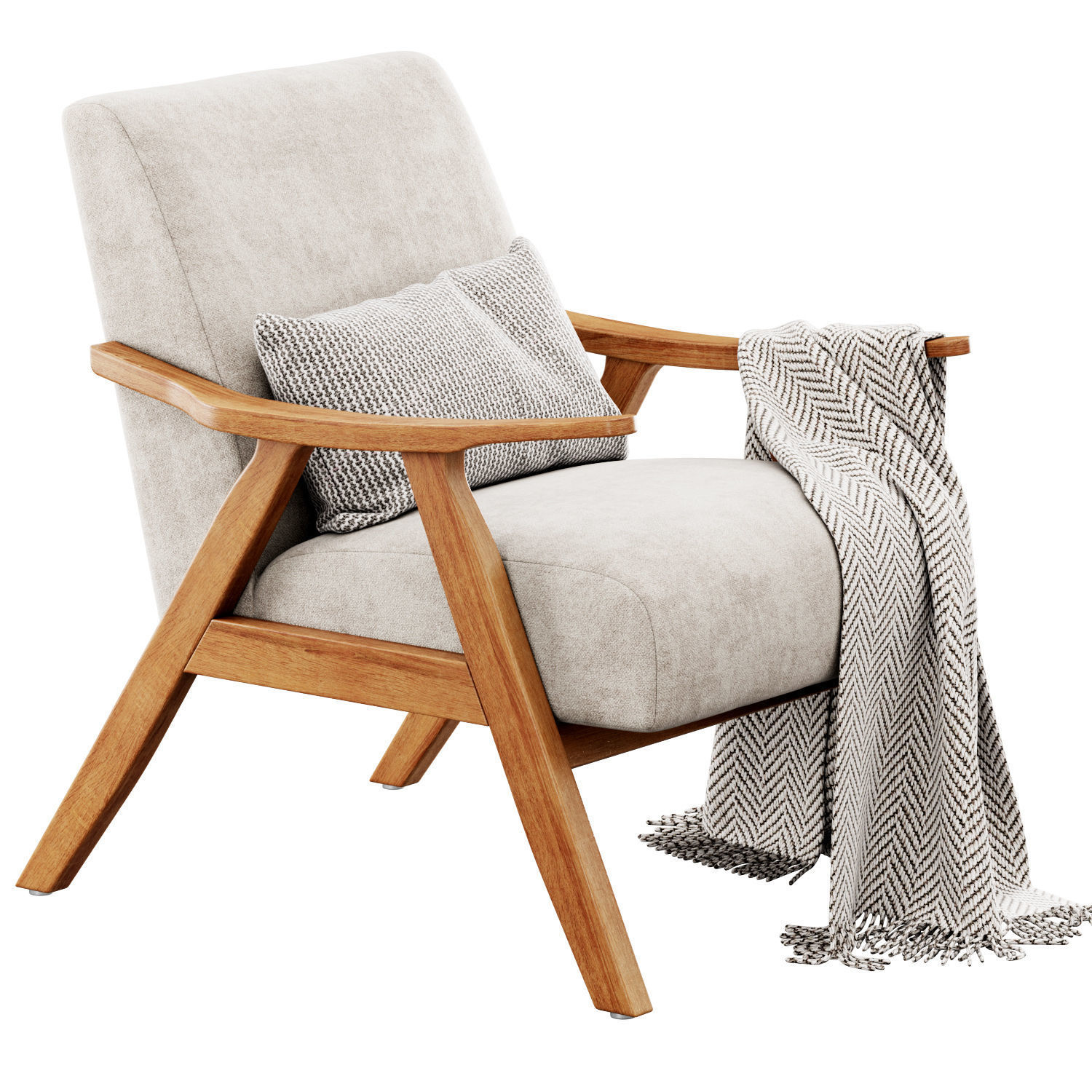 Columbus  Armchair by George Oliver 3D model_15