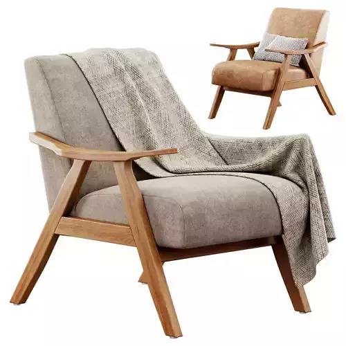 Columbus  Armchair by George Oliver 3D model