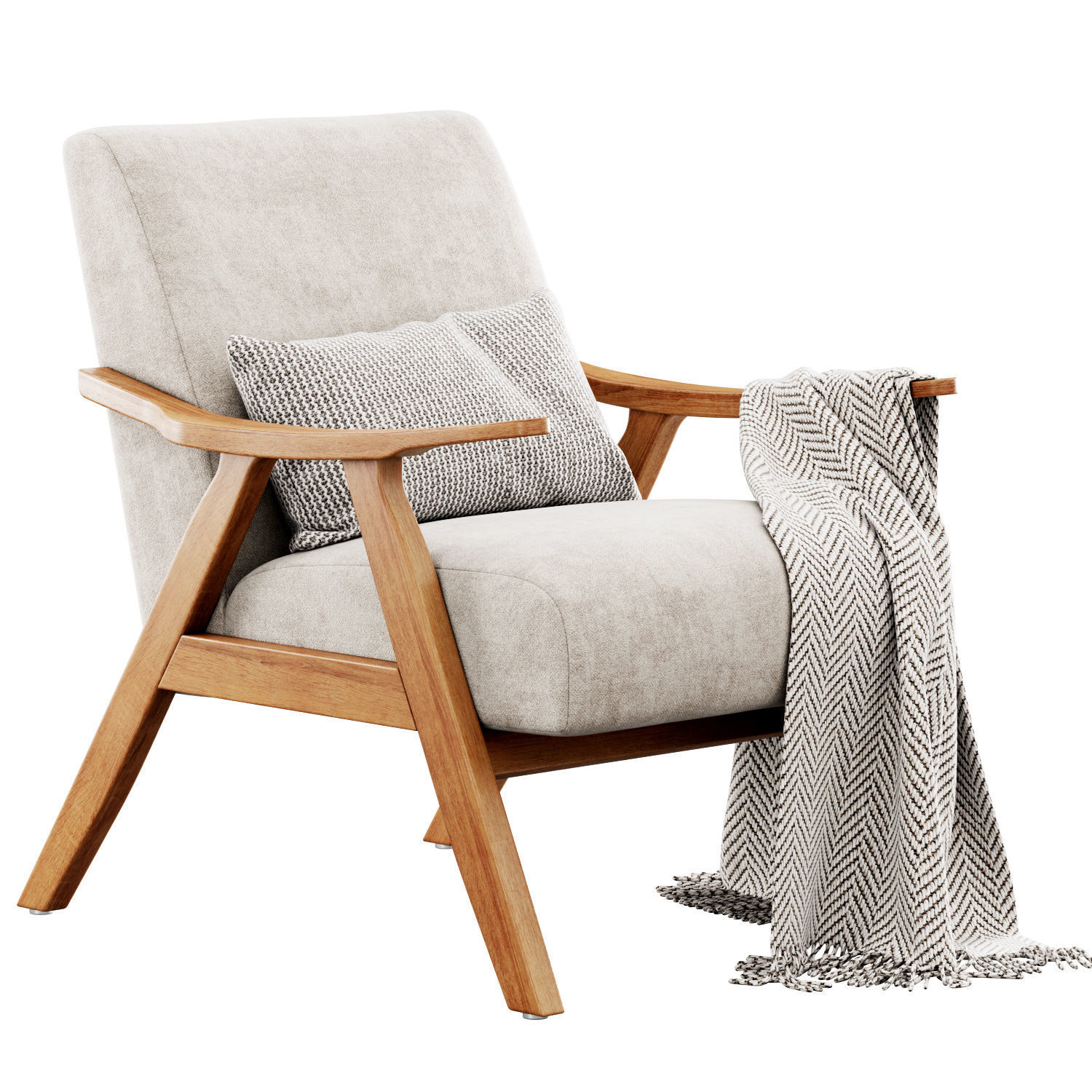 Columbus  Armchair by George Oliver 3D model_12