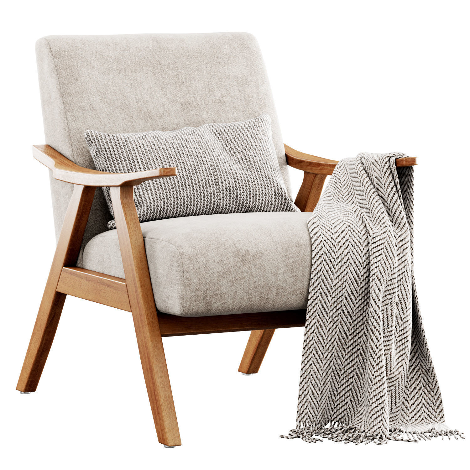 Columbus  Armchair by George Oliver 3D model_7