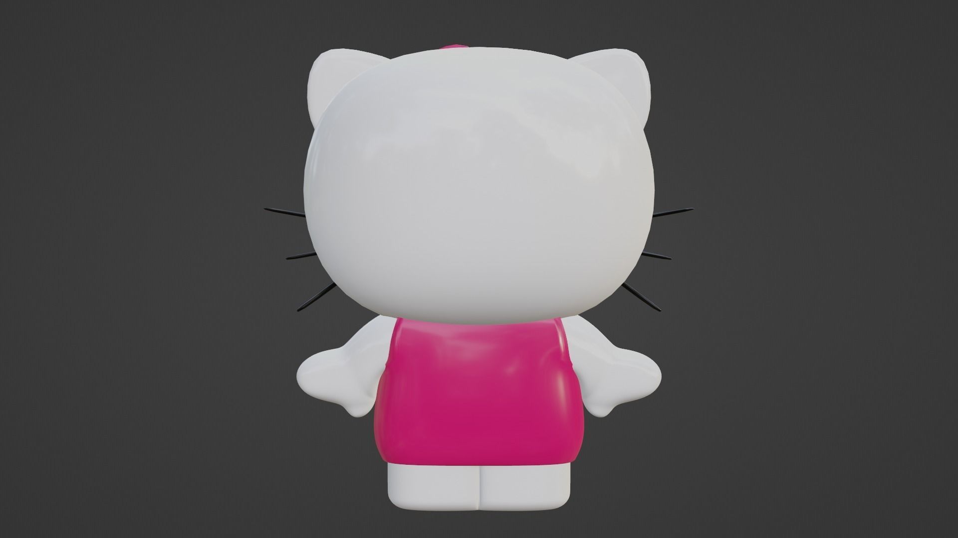 Hello Kitty  3D model_6