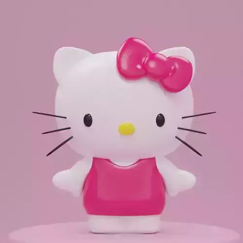 Hello Kitty  3D model