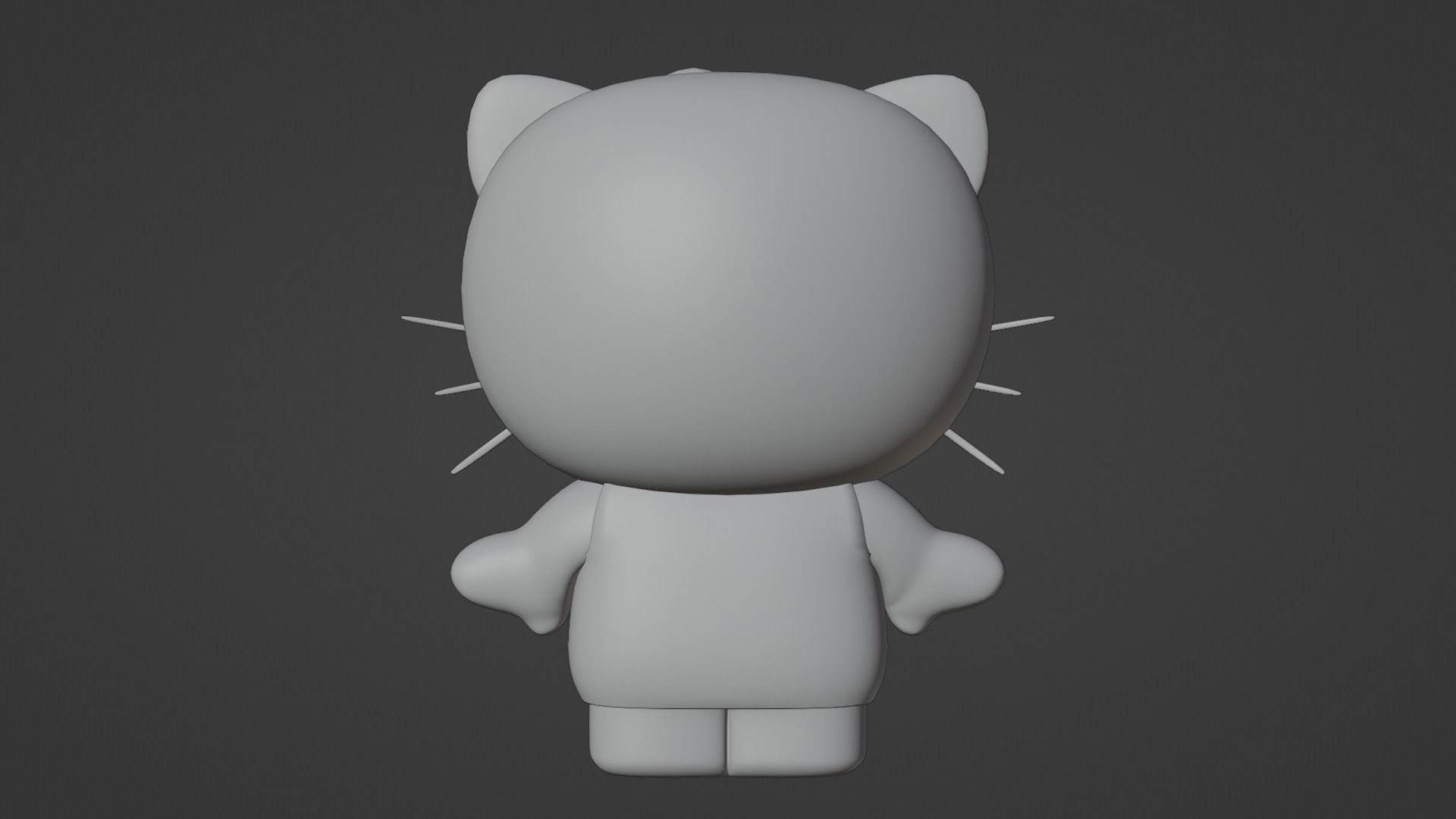 Hello Kitty  3D model_10