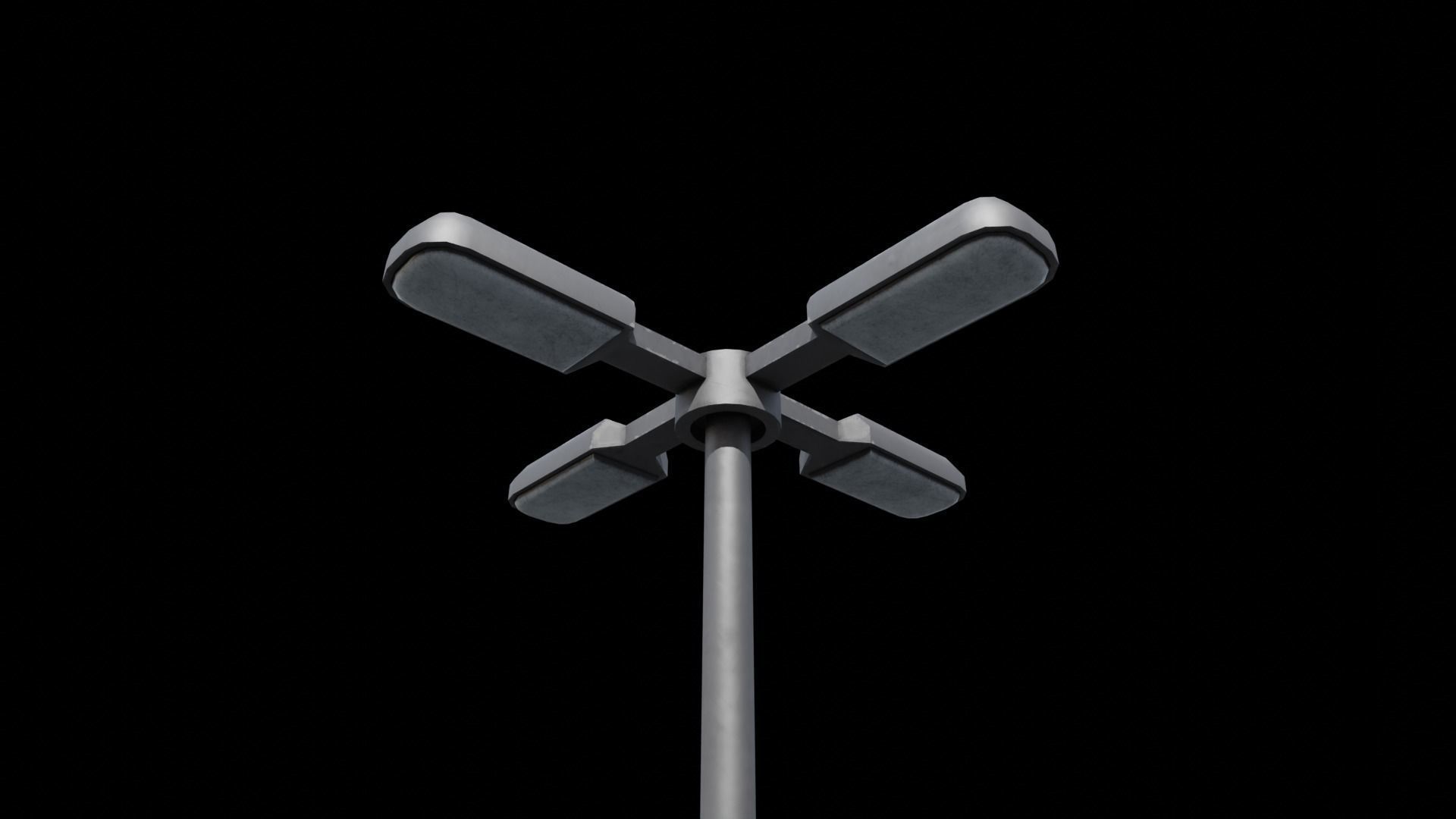 Parking Lot Scene with 4K and 8K textures Low-poly 3D model_11