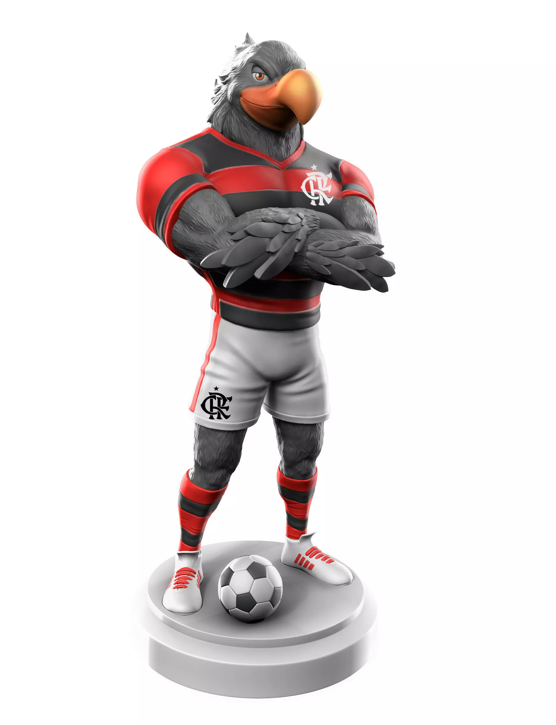 Mascote Flamengo 3D print model_0