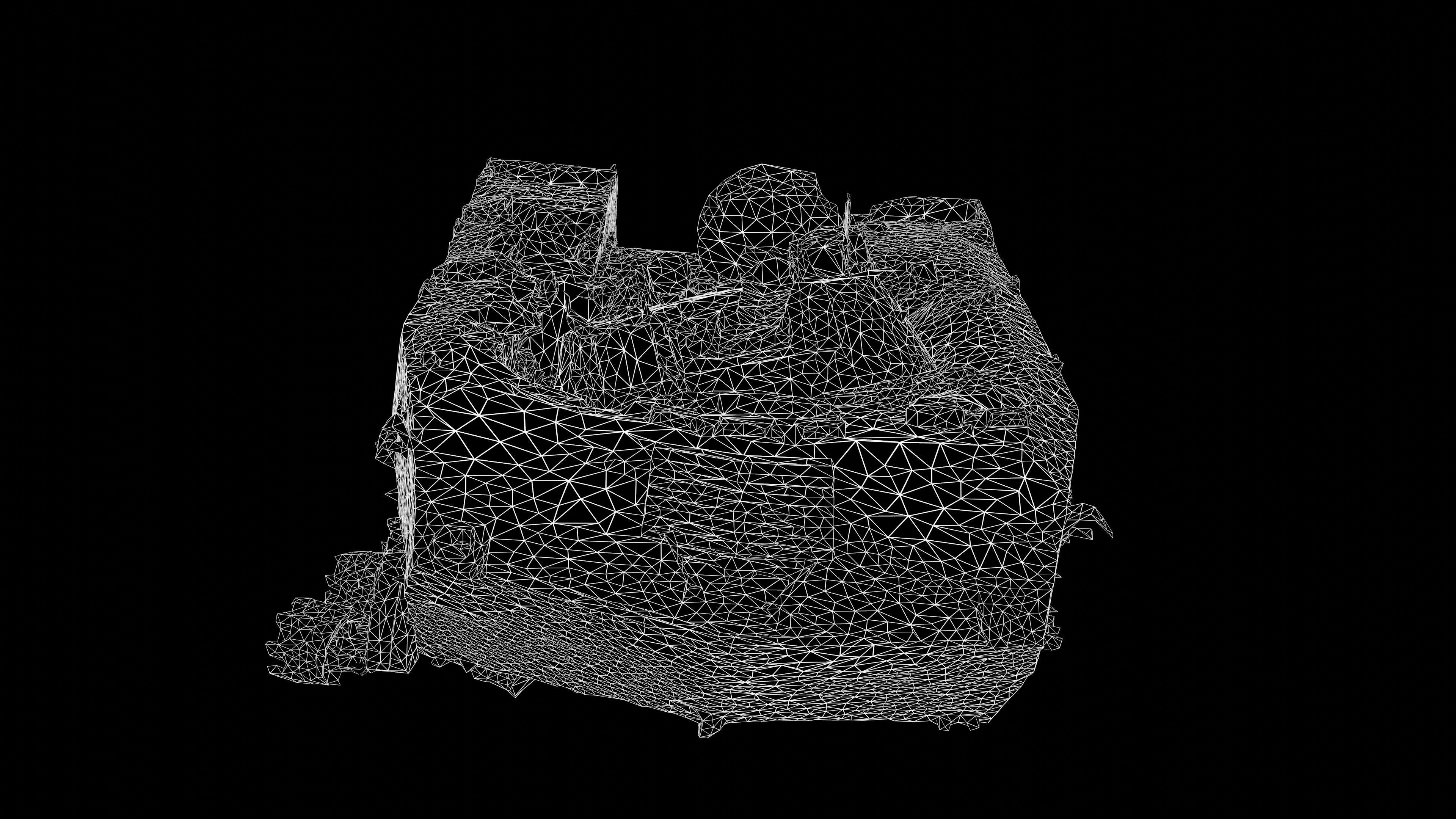 Burnt russian BMD-2 Photoscan Game Ready Low-poly 3D model_27