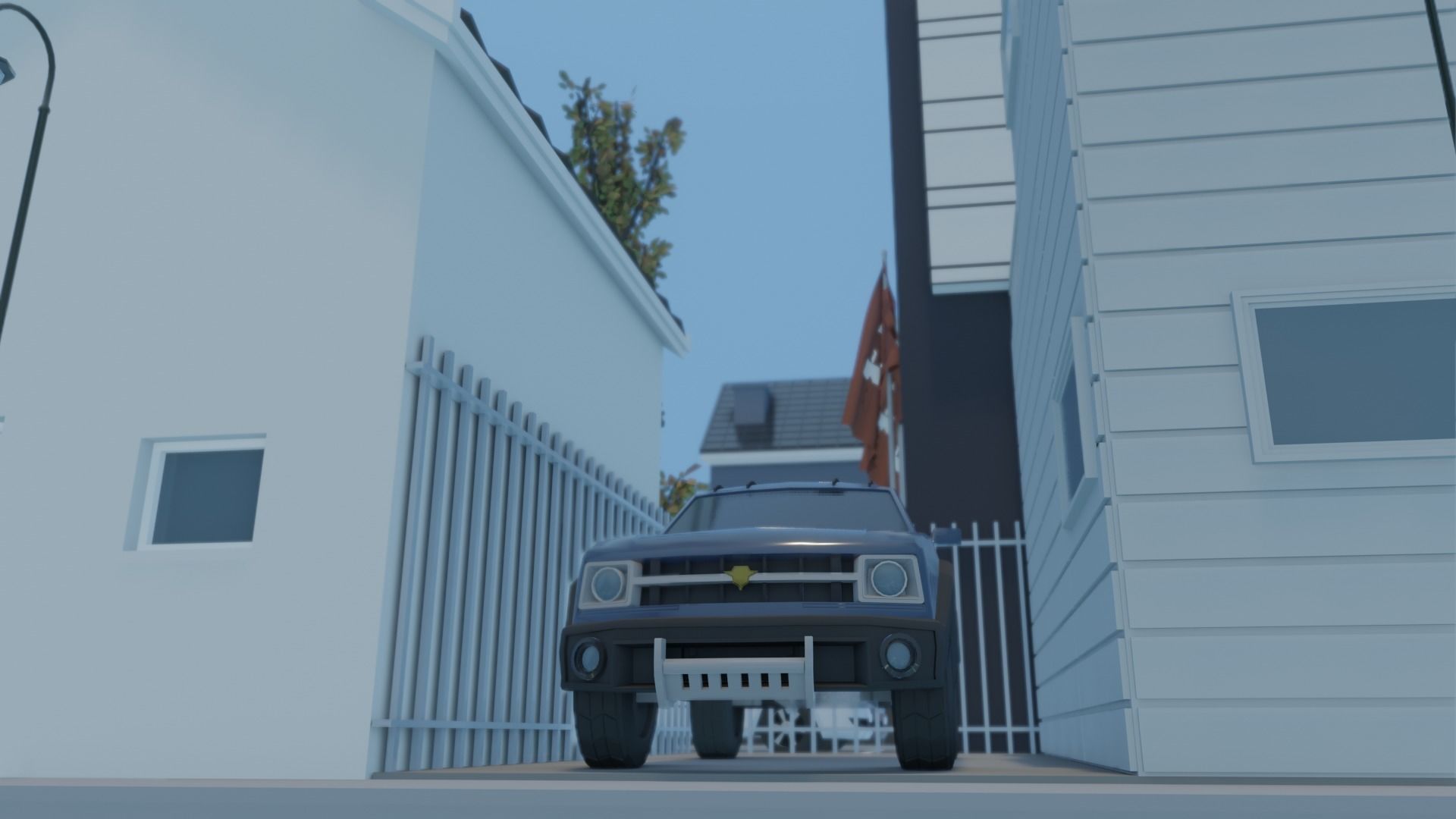 Low Poly city pack 3D Model Collection_29