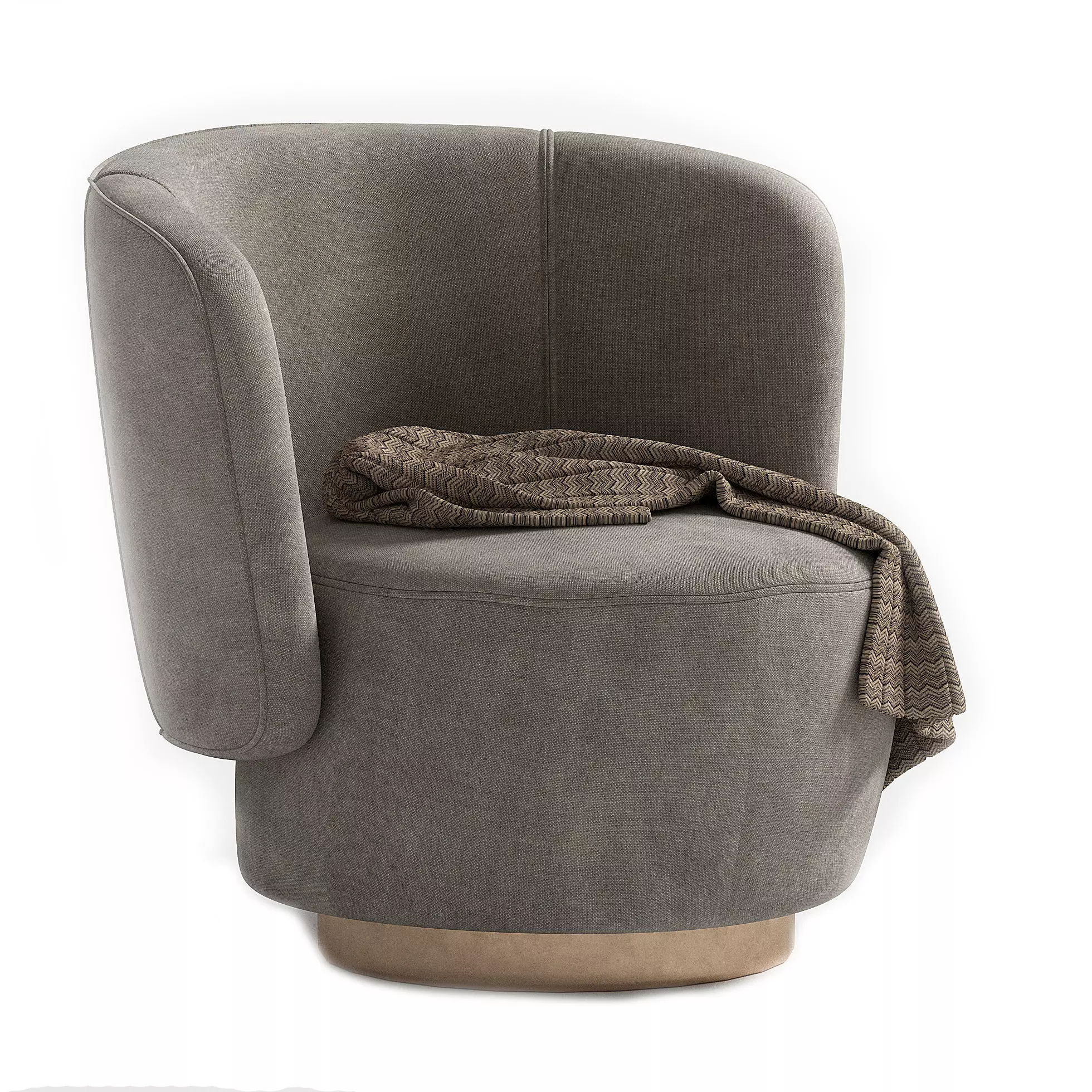 Anais Baxter Armchair 3D model