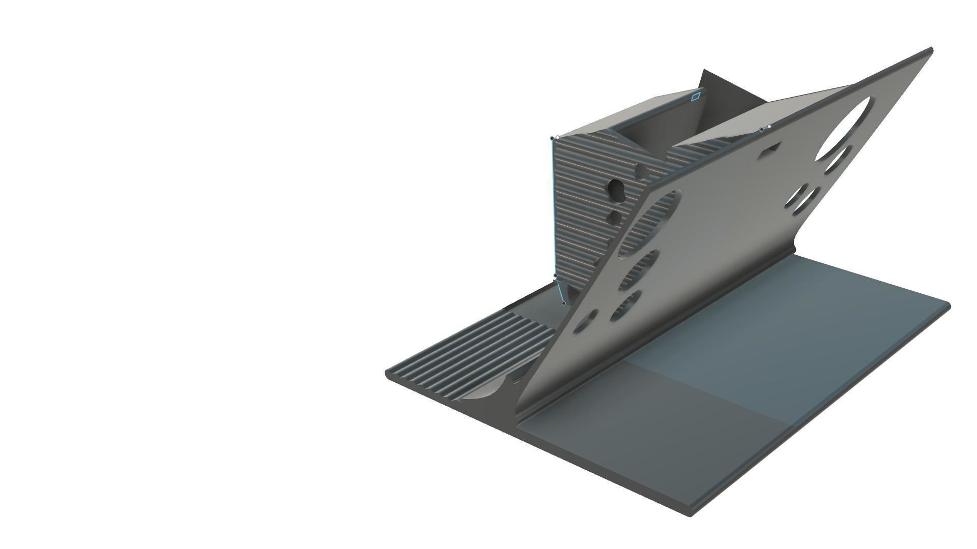 DESKTOP CASE FOR MINI PC FREE 3D model_4