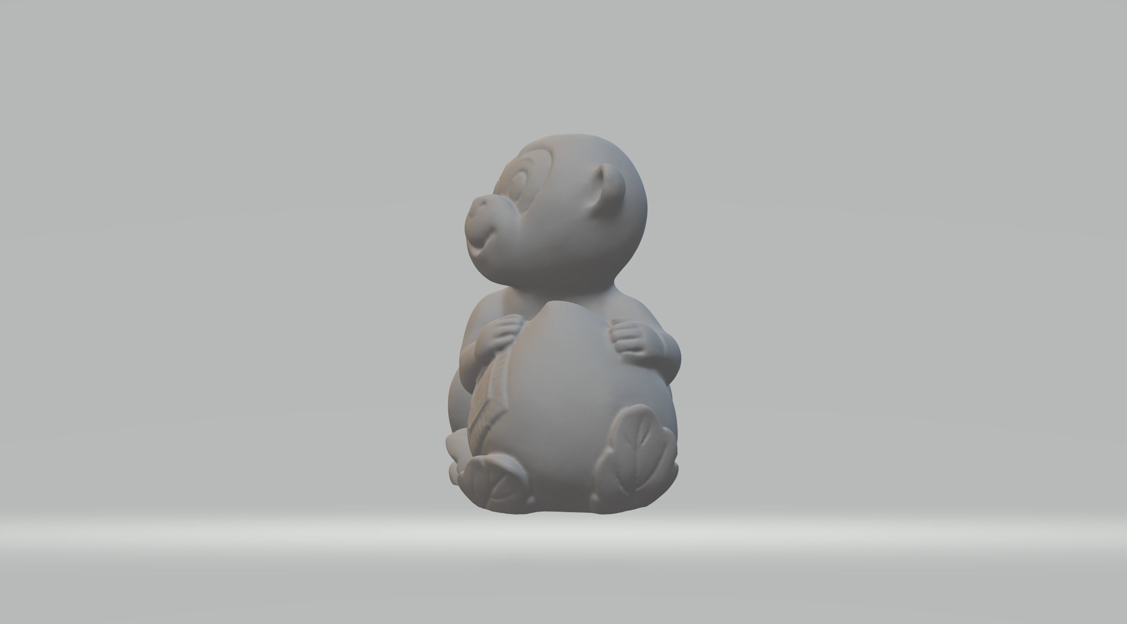Chinese Zodiac - THE Monkey - 12 Animal Designations 3D Model 3D print model_1