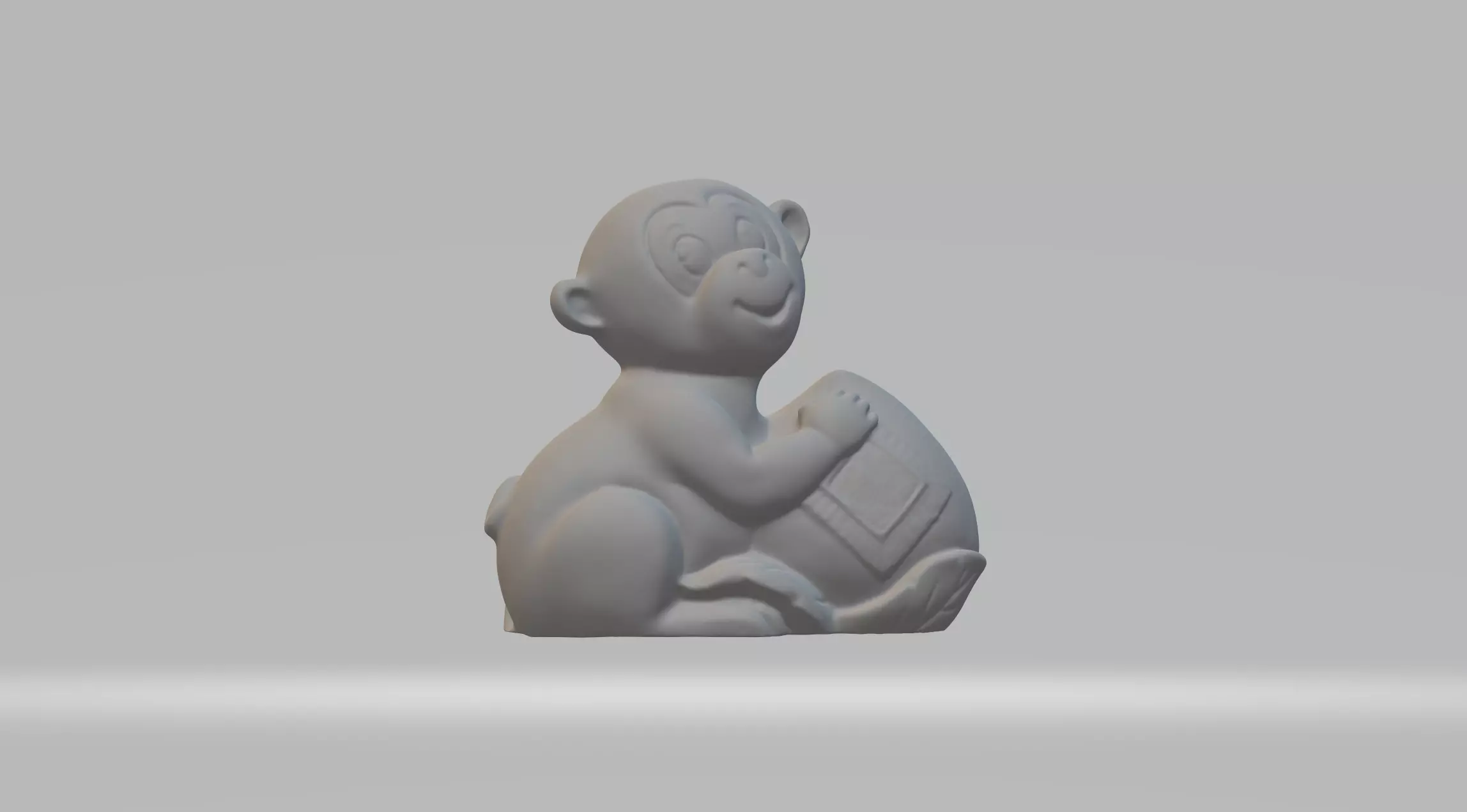 Chinese Zodiac - THE Monkey - 12 Animal Designations 3D Model 3D print model_0