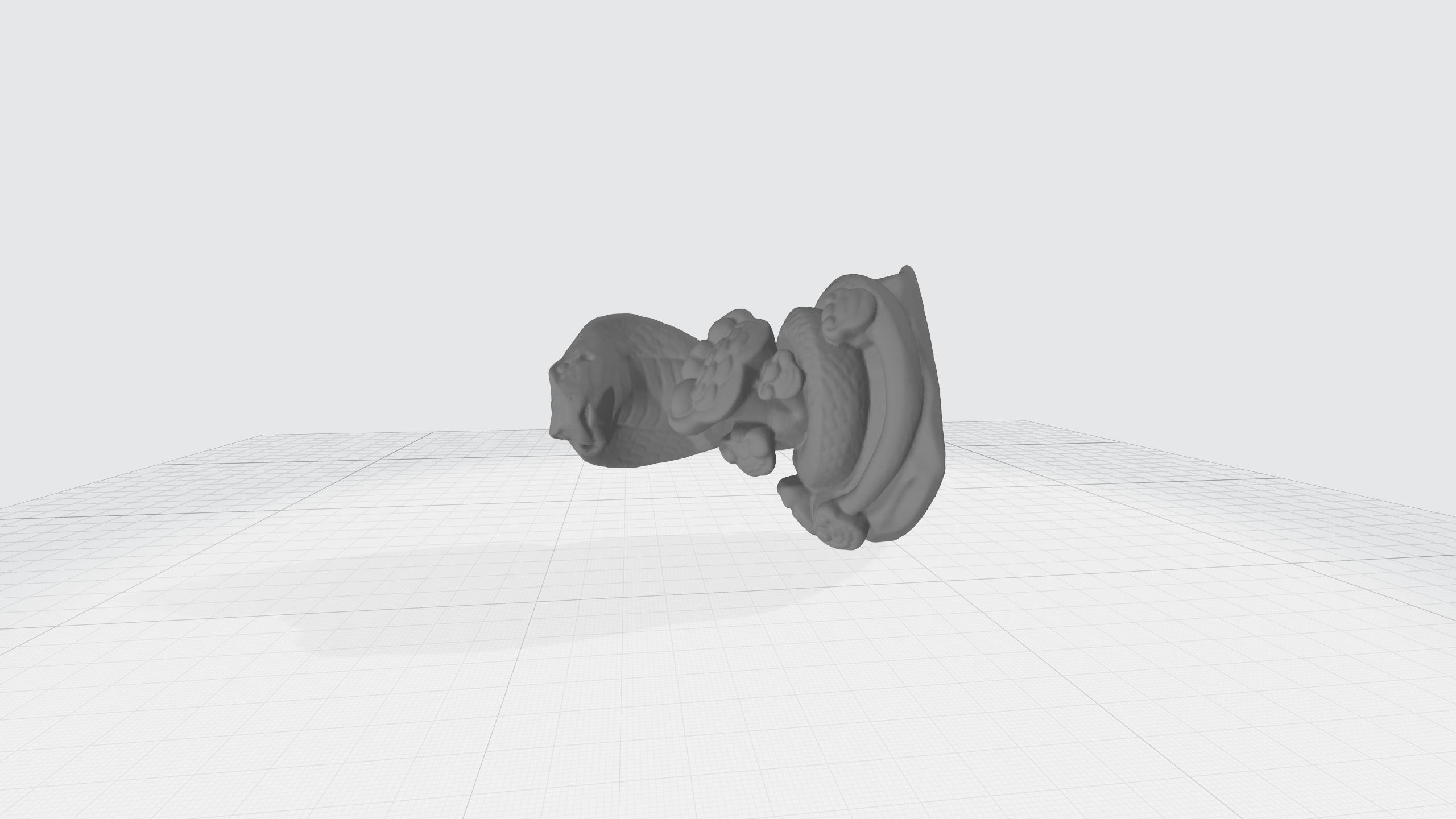 Chinese Zodiac - THE Snake - 12 Animal Designations 3D Model 3D print model_1