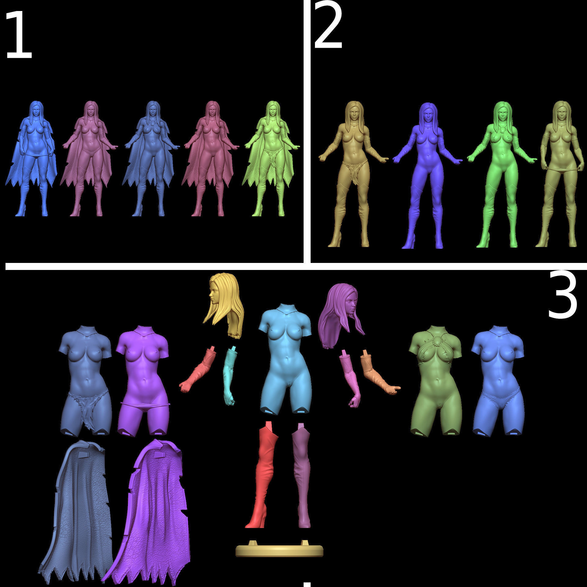 MADELYNE PRYOR 3D print model_9