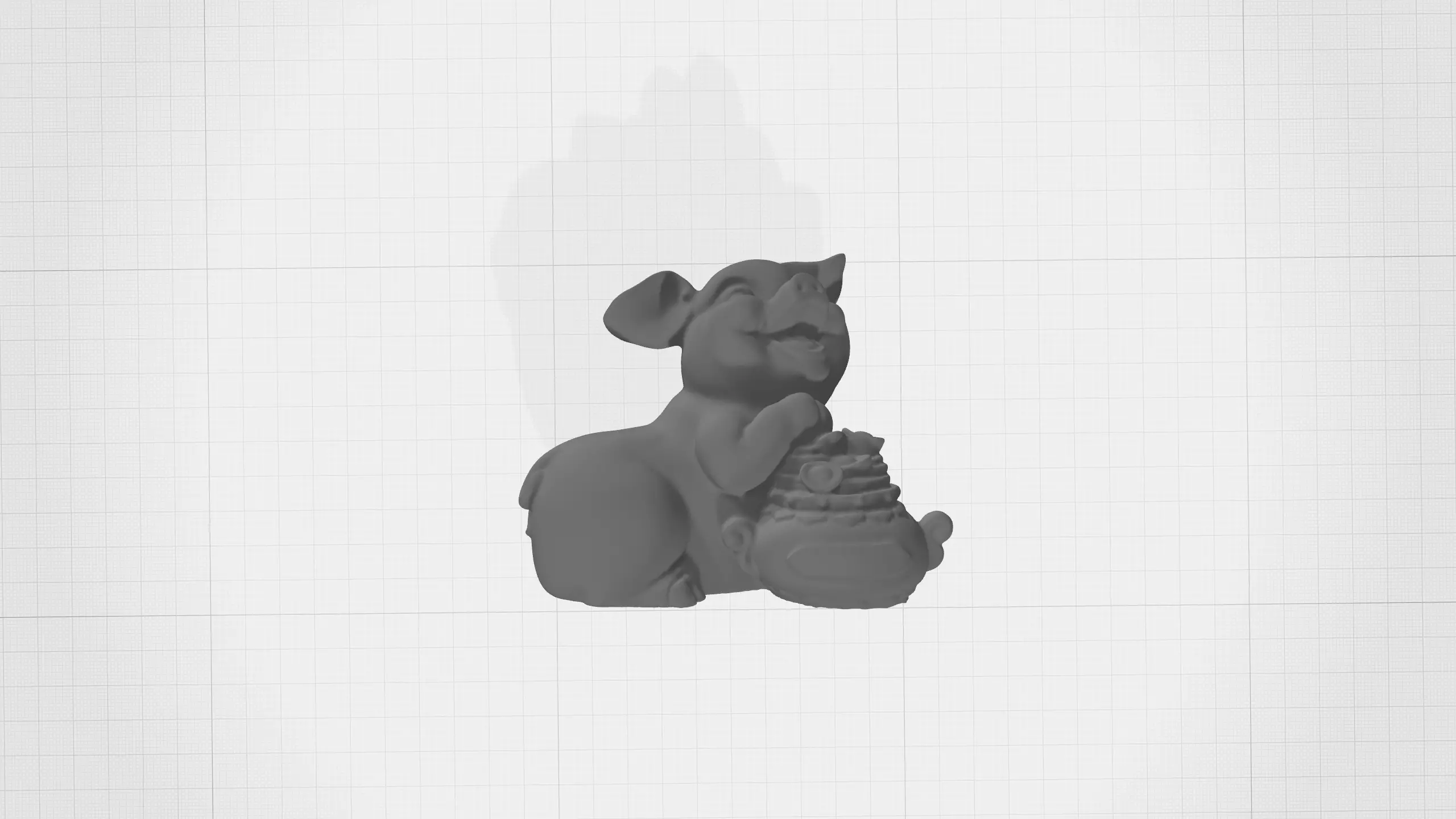Chinese Zodiac - THE Pig - 12 Animal Designations 3D Model 3D print model_0