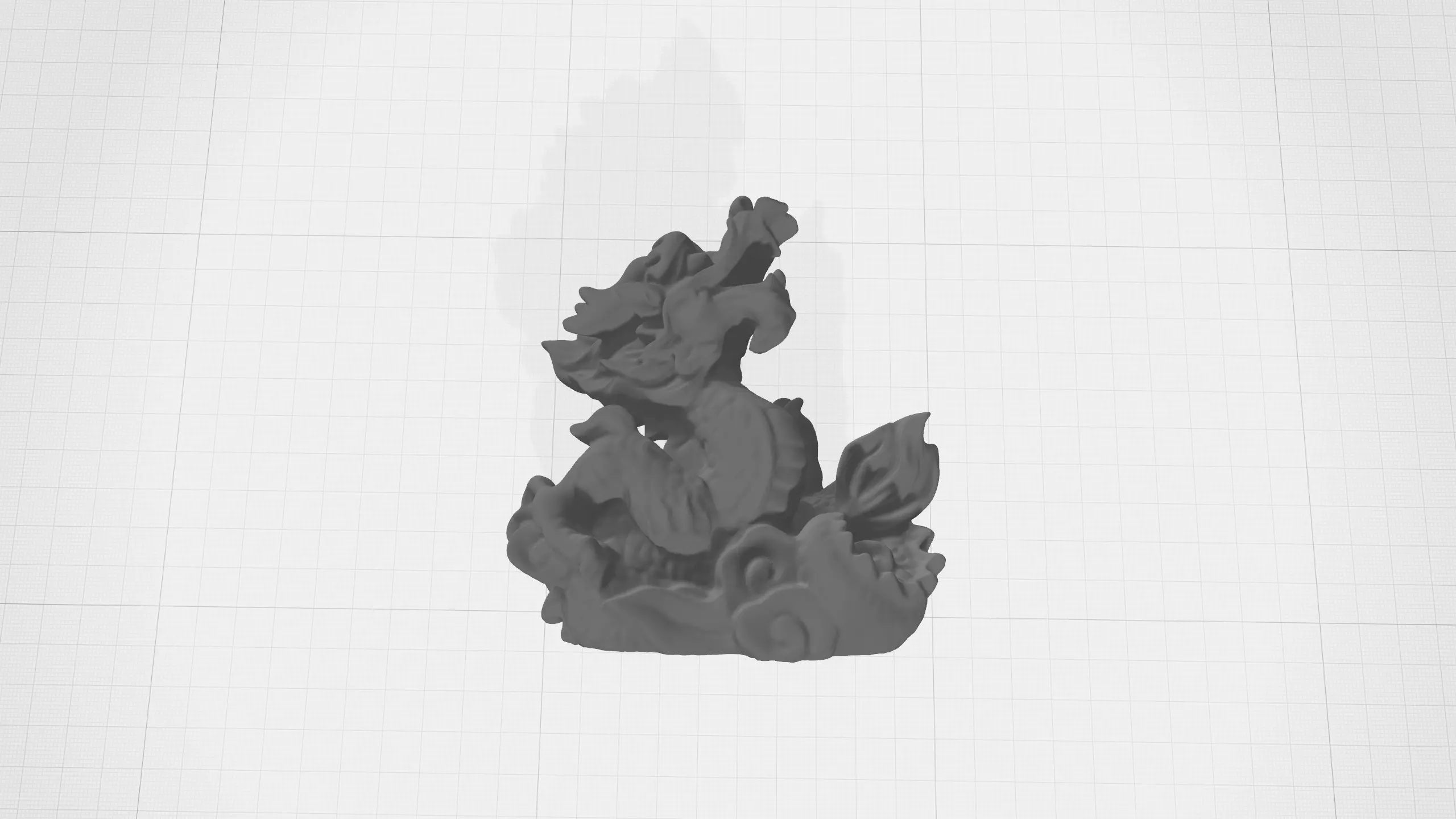 Chinese Zodiac - THE Dragon - 12 Animal Designations 3D Model 3D print model_0