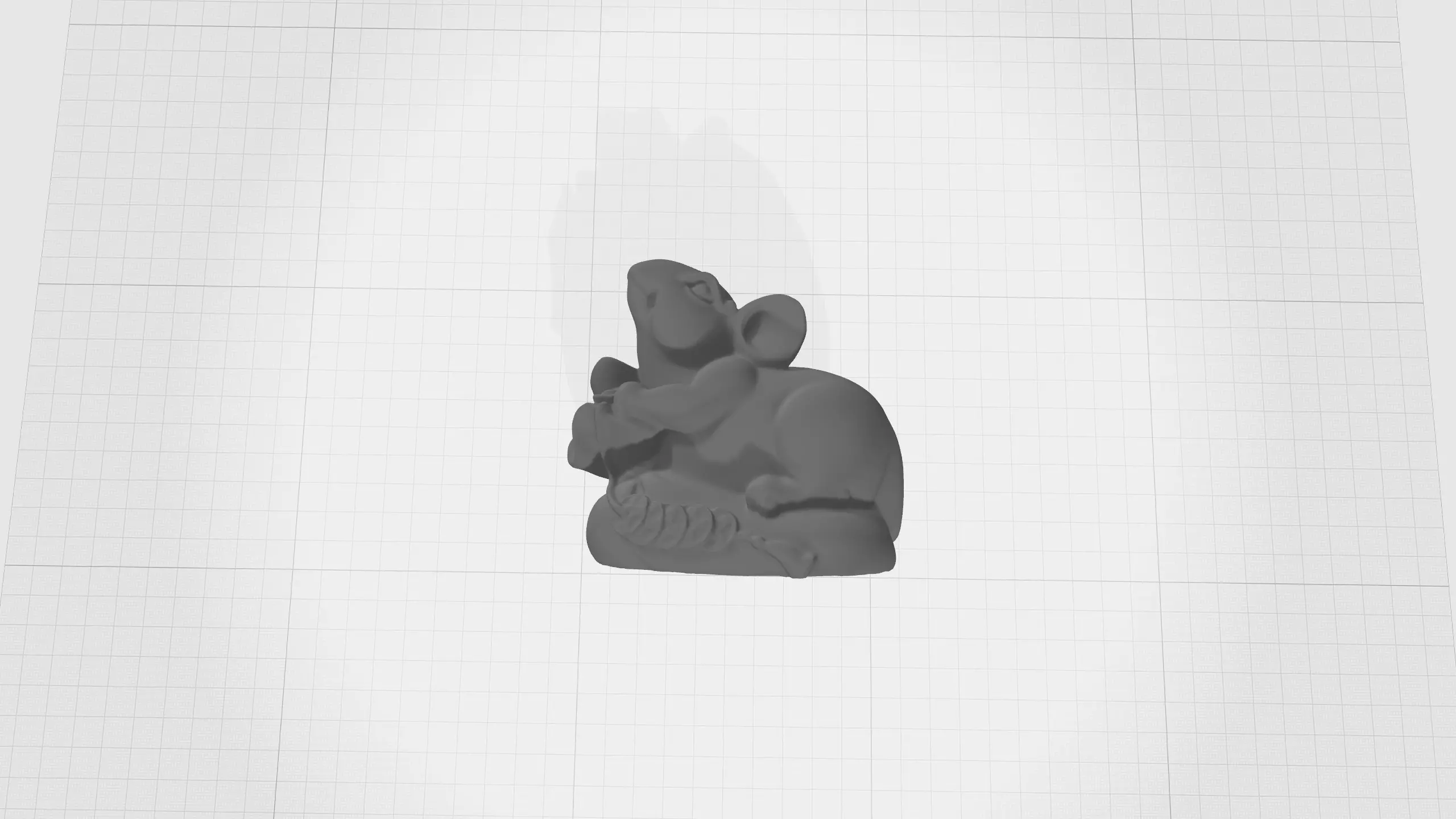Chinese Zodiac - THE Mouse - 12 Animal Designations 3D Model 3D print model_0
