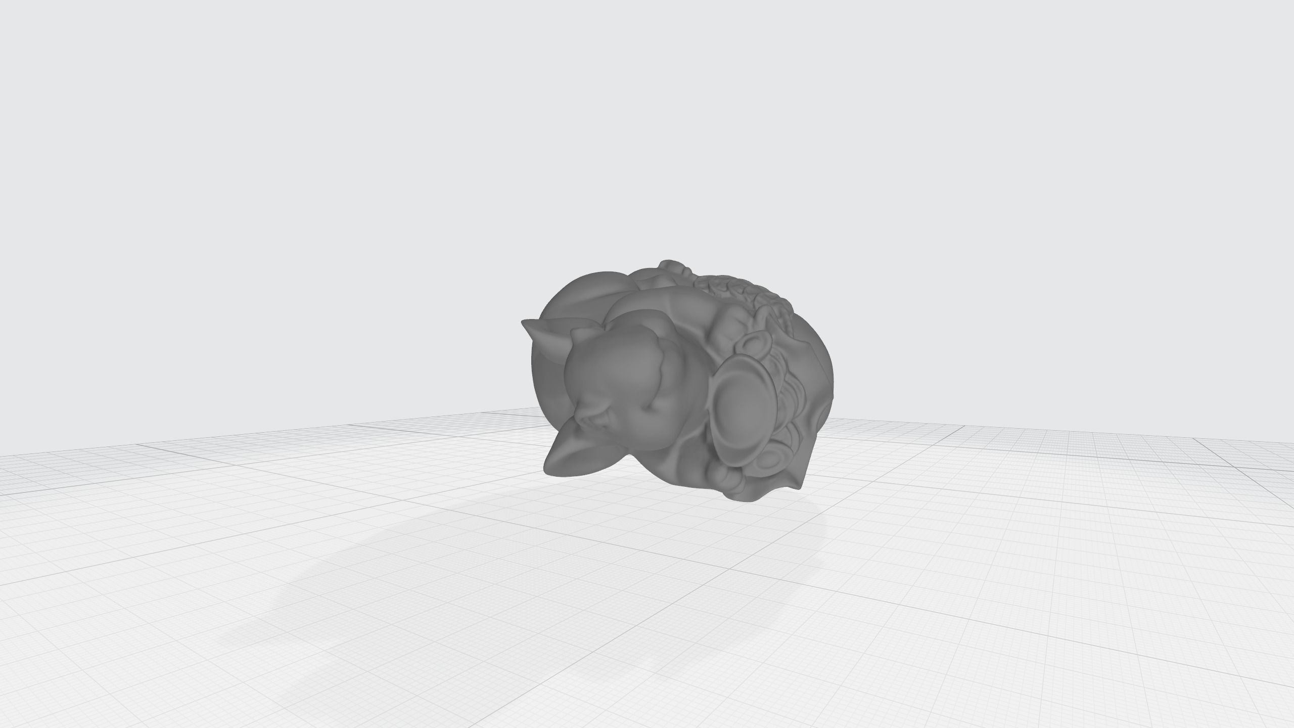 Chinese Zodiac - THE Mouse - 12 Animal Designations 3D Model 3D print model_1