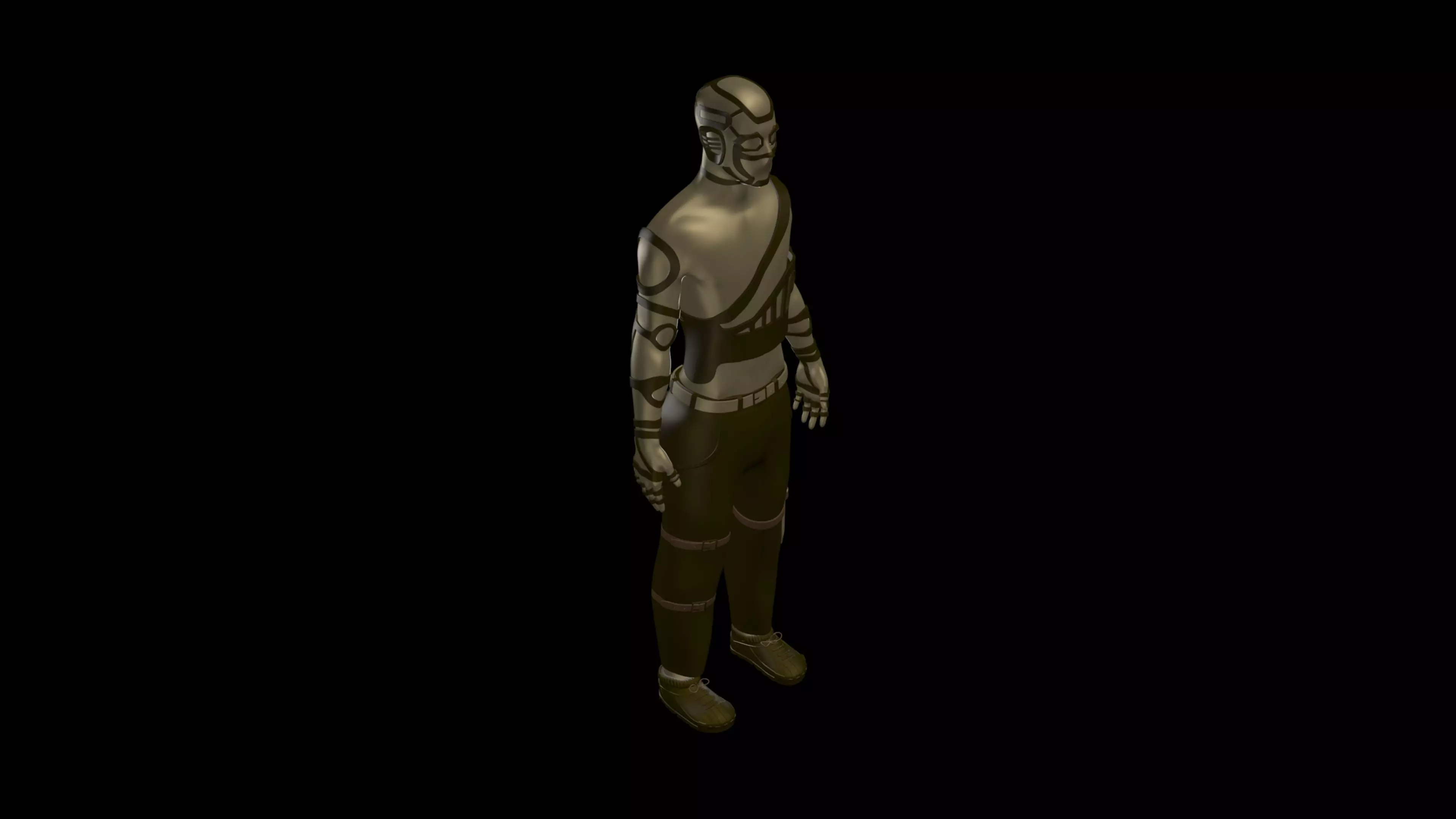 Robotic Hard Surface Character - RHSC1 3D print model_0