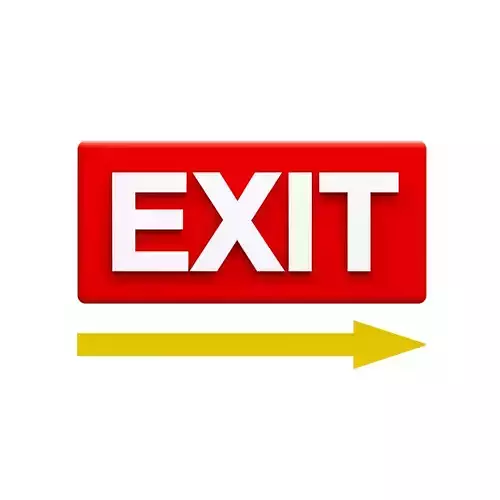 Fire Exit Sign